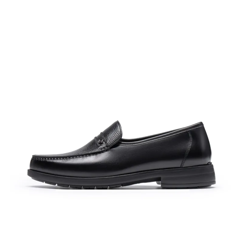 Chrisdien Deny Loafers 3CM Men's Black-0