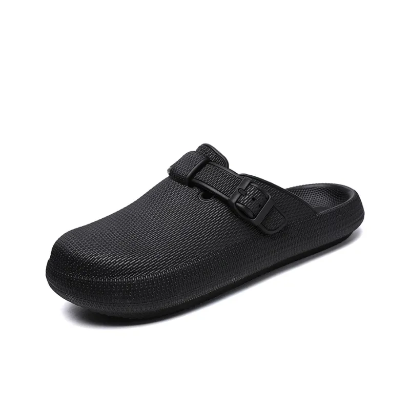 NANJIREN EVA Quiet Odor Resistant Abrasion Resistant Slip Resistant Quick Dry Massage Closed Toe Slippers Unisex-13