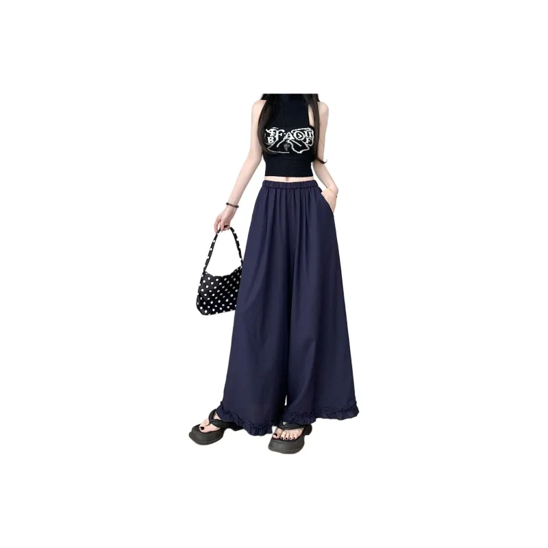 Flowers In Water Casual Pants Women's-7