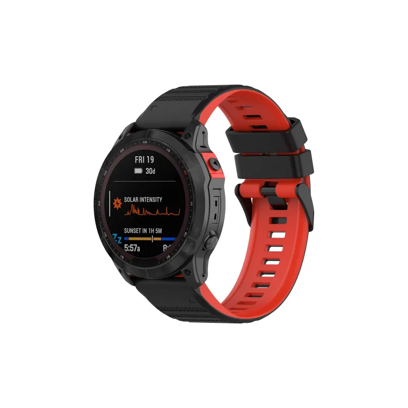 ZHENGGUANG Garmin Compatibility Watch Band Silicone Material-15
