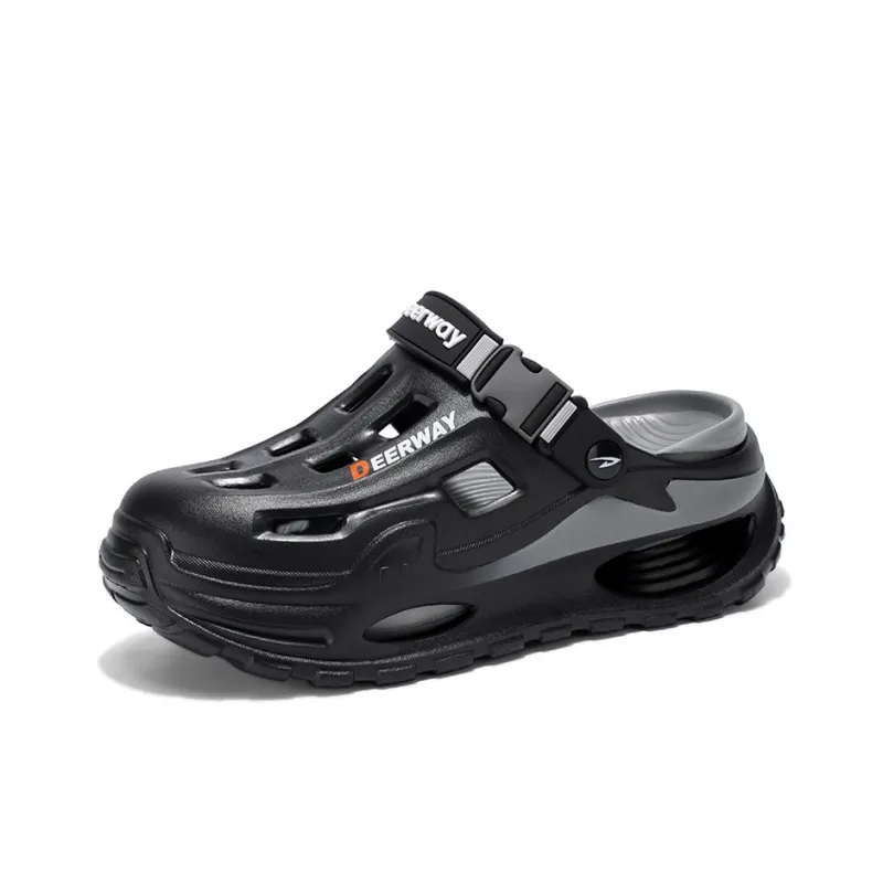 DEERWAY Summer Cut Out Sandal Clogs Men's-1
