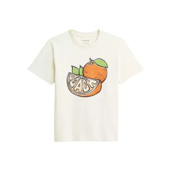 COACH Regular T Shirt Women's White