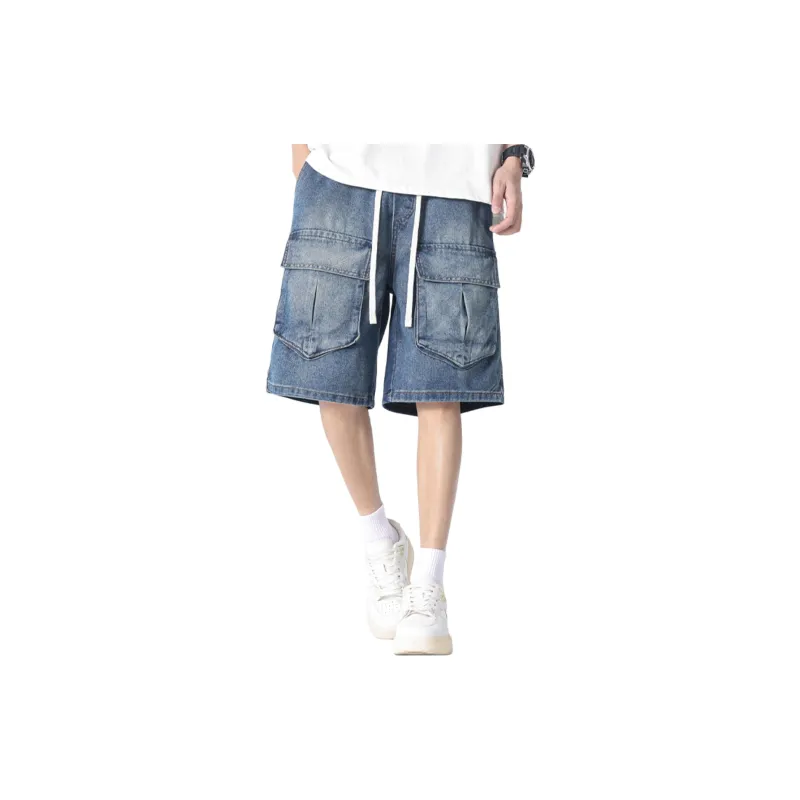 DANGERTIGER Denim Shorts Unisex-5