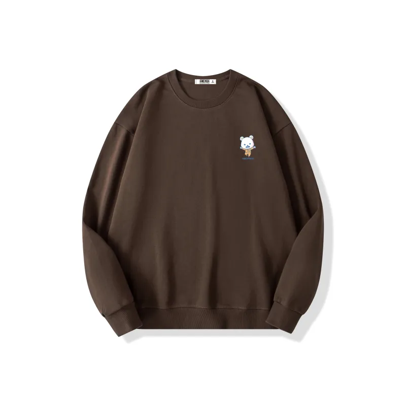 ONE PIECE Drop Shoulder Long Sleeved Sweatshirt Unisex-6