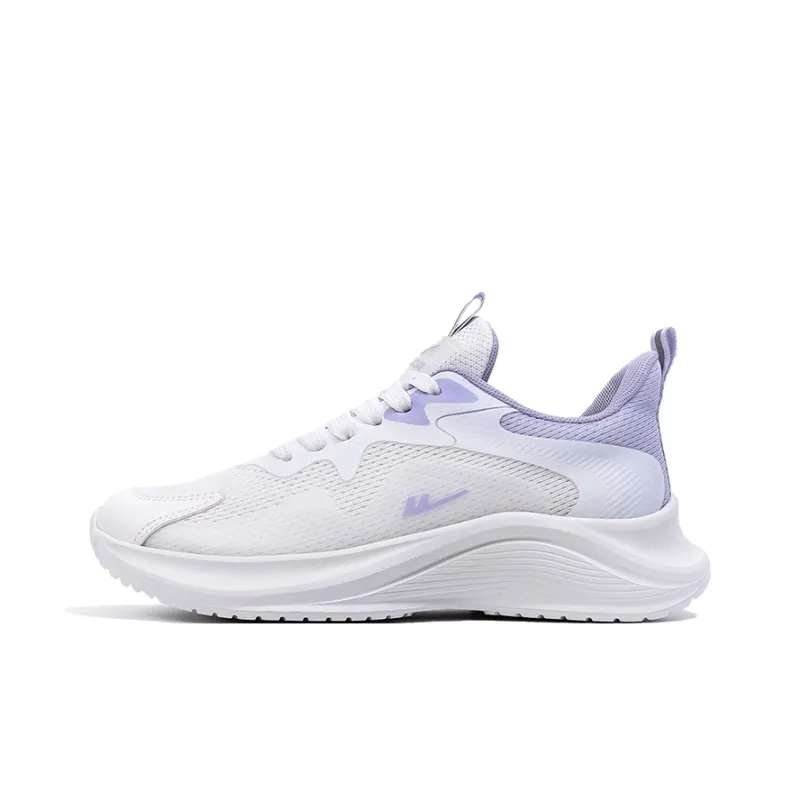 WARRIOR Running Shoes Women's Low Top White/Purple-0
