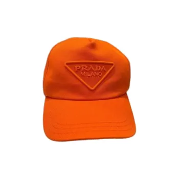PRADA Baseball Caps Unisex Orange