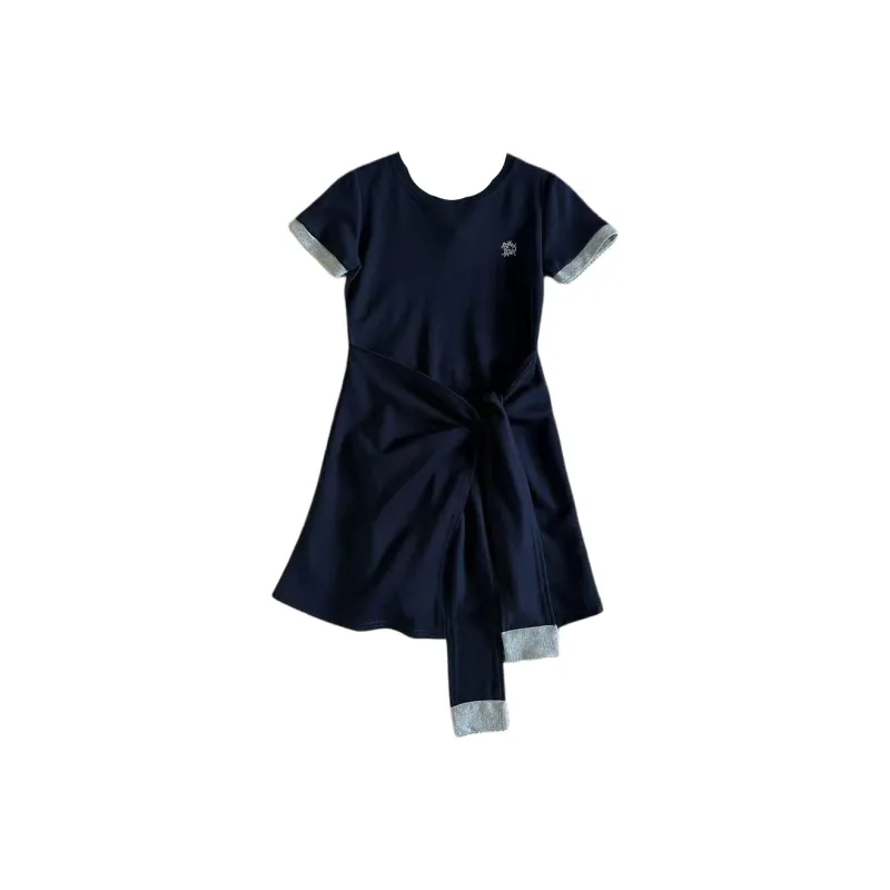 ABCMININ Short Sleeved Dress Women's-0