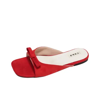 Dawei's House Slip Resistant Odor Resistant Abrasion Resistant Slide Slippers Women's