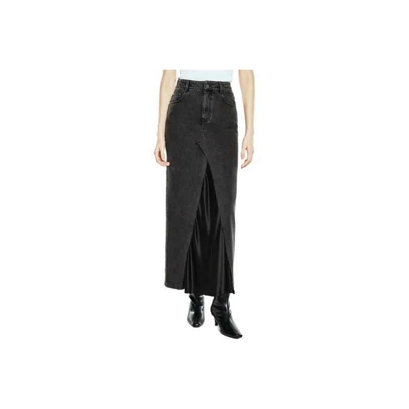 COVERINS Denim Long Skirt Women's-1