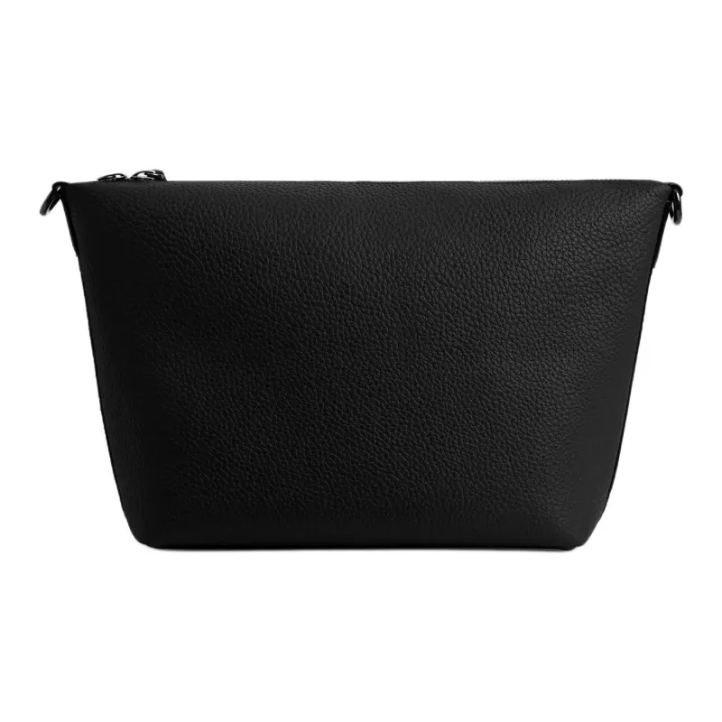 COACH Leather Messenger Bag, Crossbody Bag, Shoulder Bag Medium Size Men's Black-2