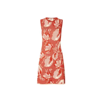 FENDI SS25 Sleeveless Dress Women's Red