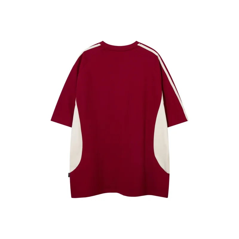 Vine Color Raglan Sleeve T Shirt Women's-5