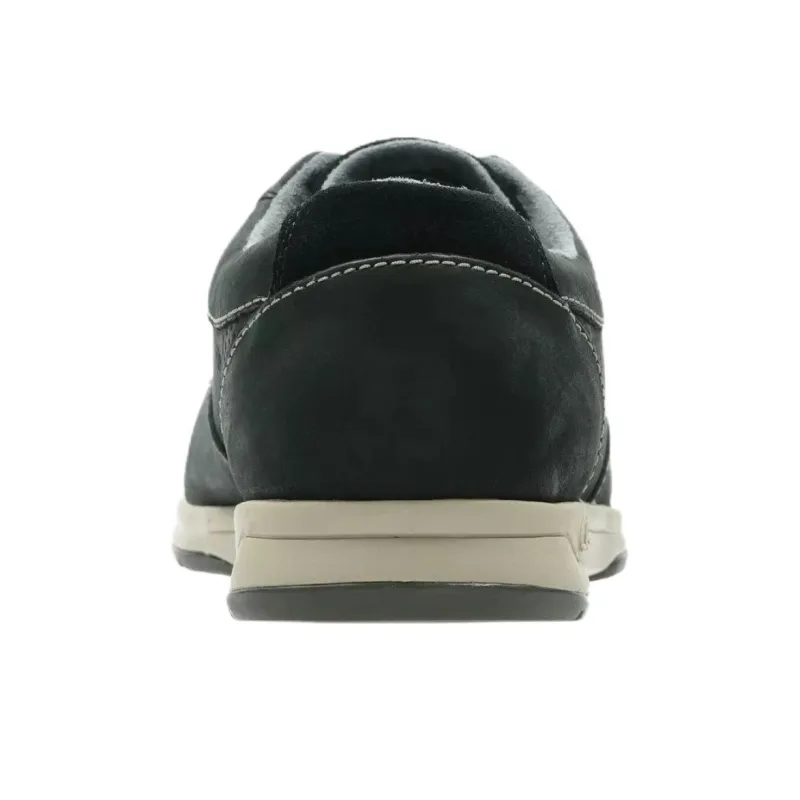 Clarks Stafford Park5 Low Top Casual Shoes Men's Black-4