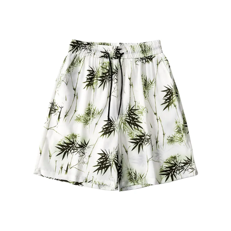 PVPVPV Casual Shorts Unisex DK77831 Apricot-0
