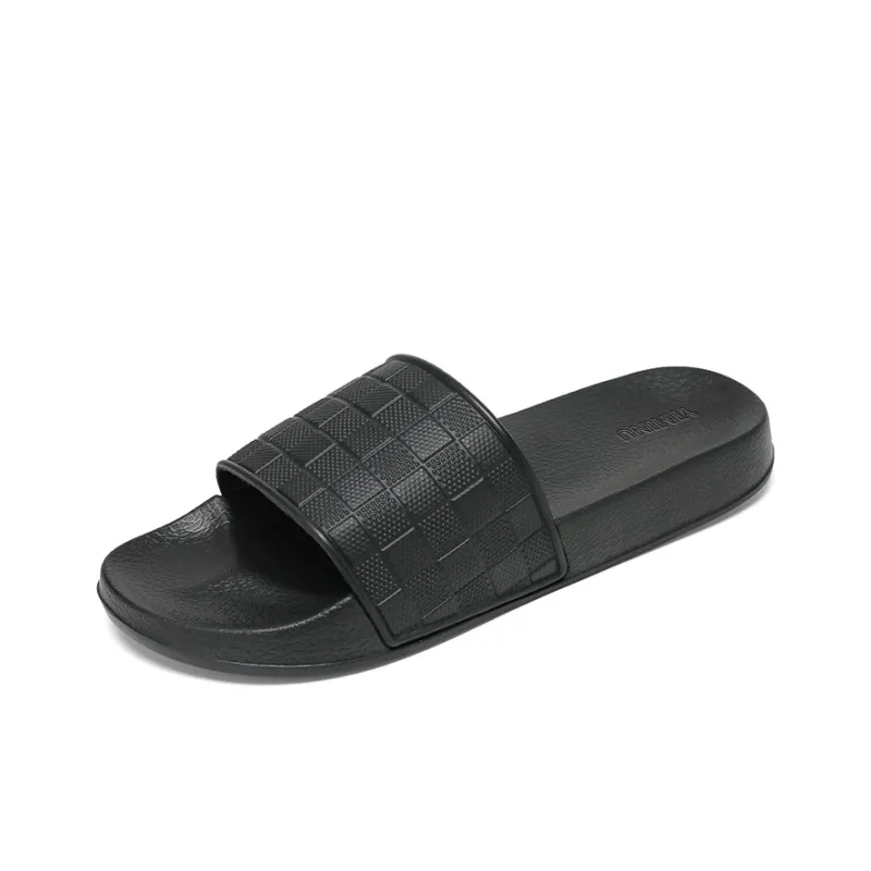 Eminu Rubber Sole Slip Resistant Slide Slippers Men's-6
