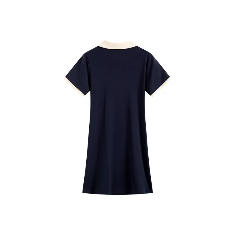 HANDAIWEI Short Sleeved Dress Women's-5
