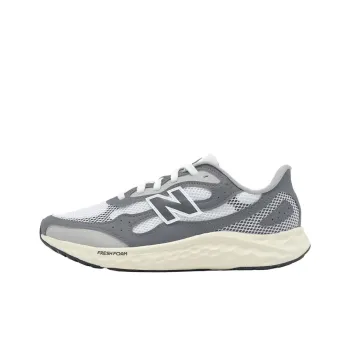 New Balance NB Arishi V4 Anti Slip Wear Resistant Low Top Casual Running Shoes Men's Gray White