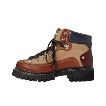 DSQUARED 2 Canadian Ankle Length Outdoor Boots Men's Brown