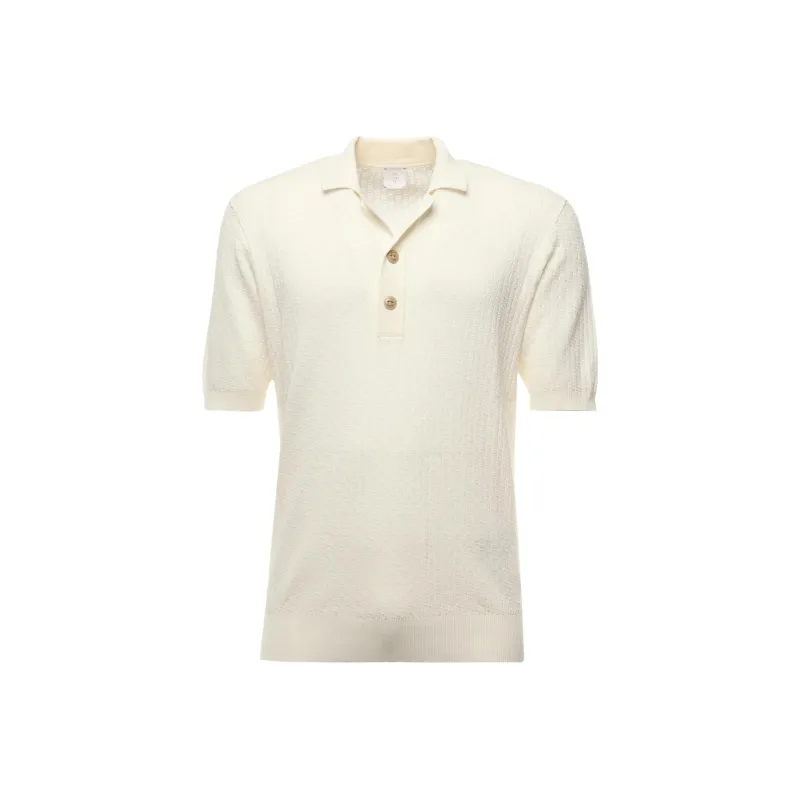 ELEVENTY FIRSTCLASS MADE IN ITALY Polo Shirt Men's Beige-0