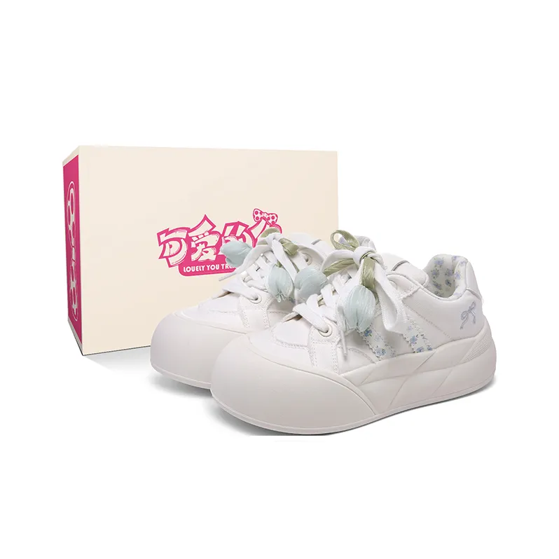 Lovely You Abrasion Resistant Lightweight Slip Resistant Low Top Skateboard Shoes Women's-12