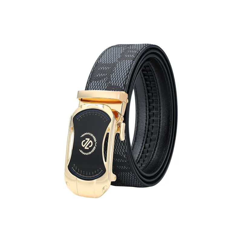 MILLIE'S Polyvinyl Chloride Leather Belts Men's Width 3.5cm-0