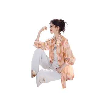 Mo Han Yi Mei Shirts Women's Pink