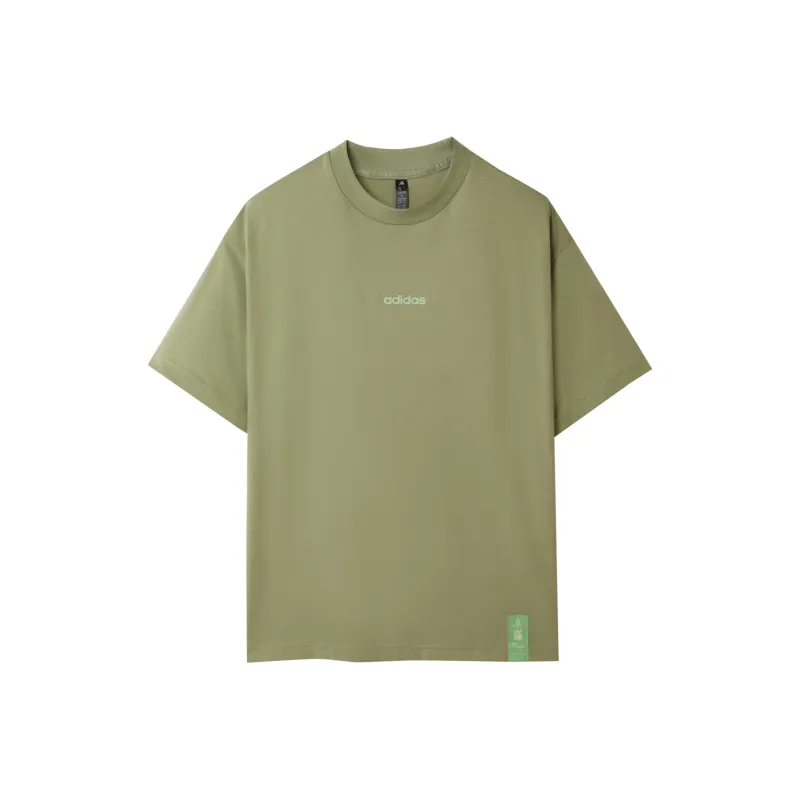 Adidas Sportlife T Shirt Unisex Green-1