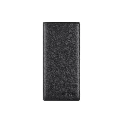 Gorora Inside And Outside Top Grain Cow Leather Card Holder, Wallet Men's Multicolor