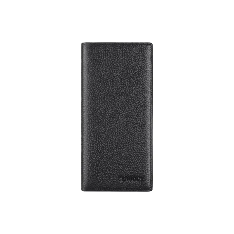 Gorora Inside And Outside Top Grain Cow Leather Card Holder, Wallet Men's Multicolor-0