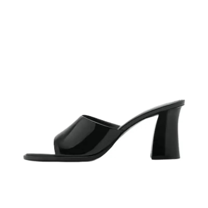 MANGO Abrasion Resistant Slide Slippers Women's Black-0