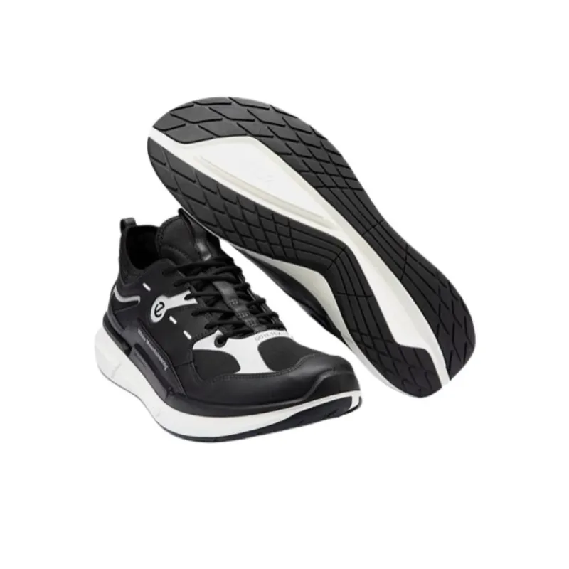 White Mountaineering x Ecco Biom 2.2 Abrasion Resistant Low Top Running Shoes Men's Black-3