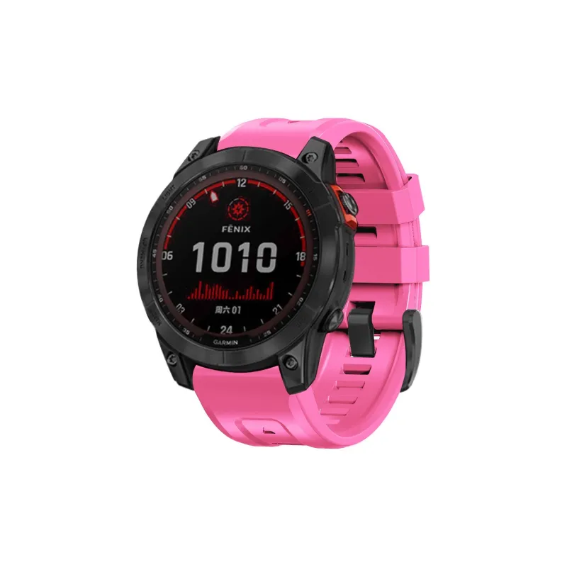ZHENGGUANG Garmin Compatibility Watch Band Silicone Material-10