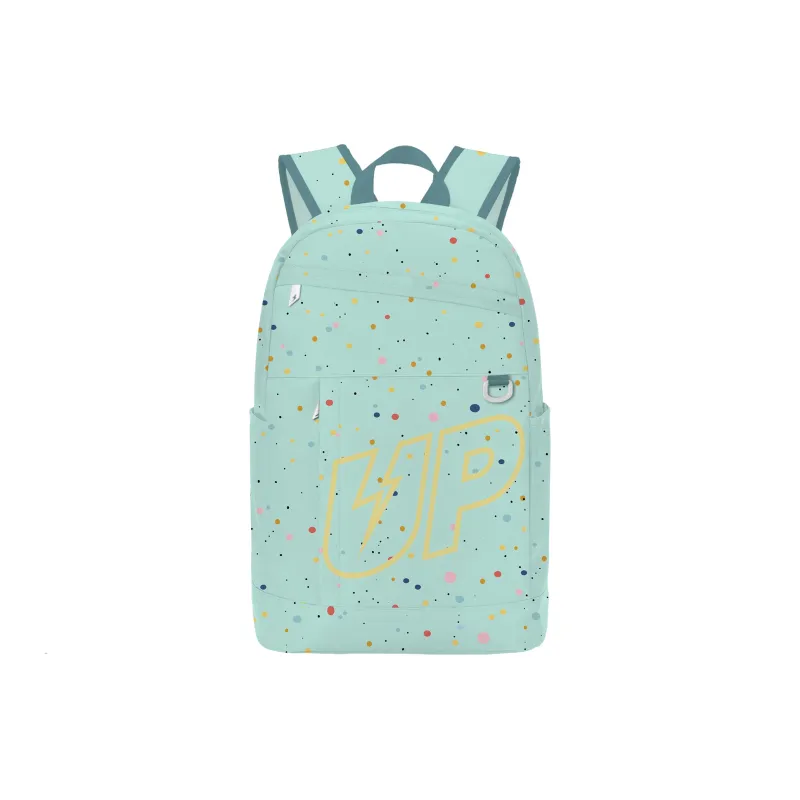 TURN UP Polyester Backpack Unisex Matcha Green-0