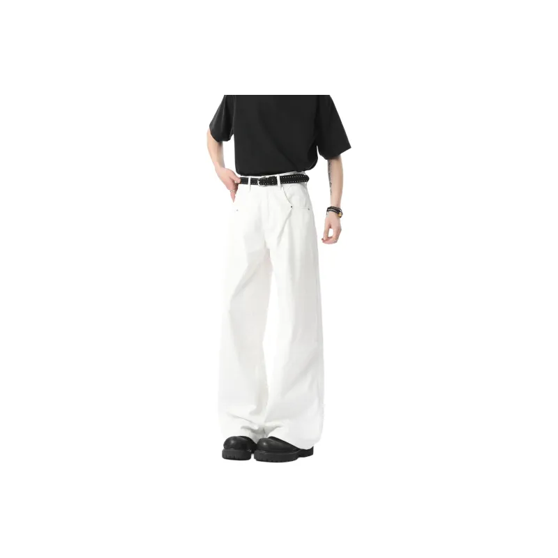HAPPY PARTY Jeans Unisex White-0