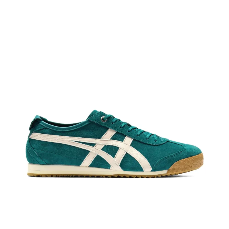 Onitsuka Tiger MEXICO 66 Anti Slip Wear Resistant Low Top Casual Shoes Unisex Dark Green-1