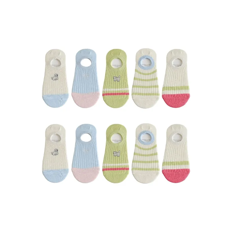 Beerus No Show Socks Women's Combo Set-6