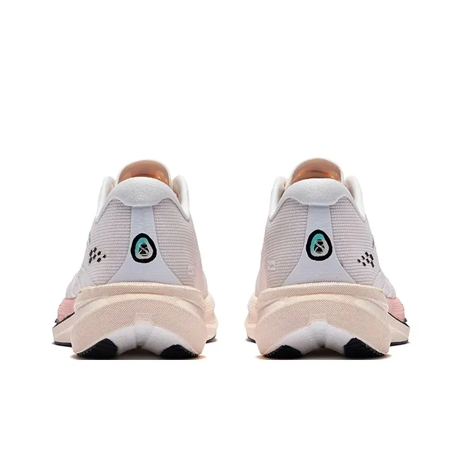Erke Extreme Wind 3.0 Running Shoes Women's Low Top Pink Elke White-3