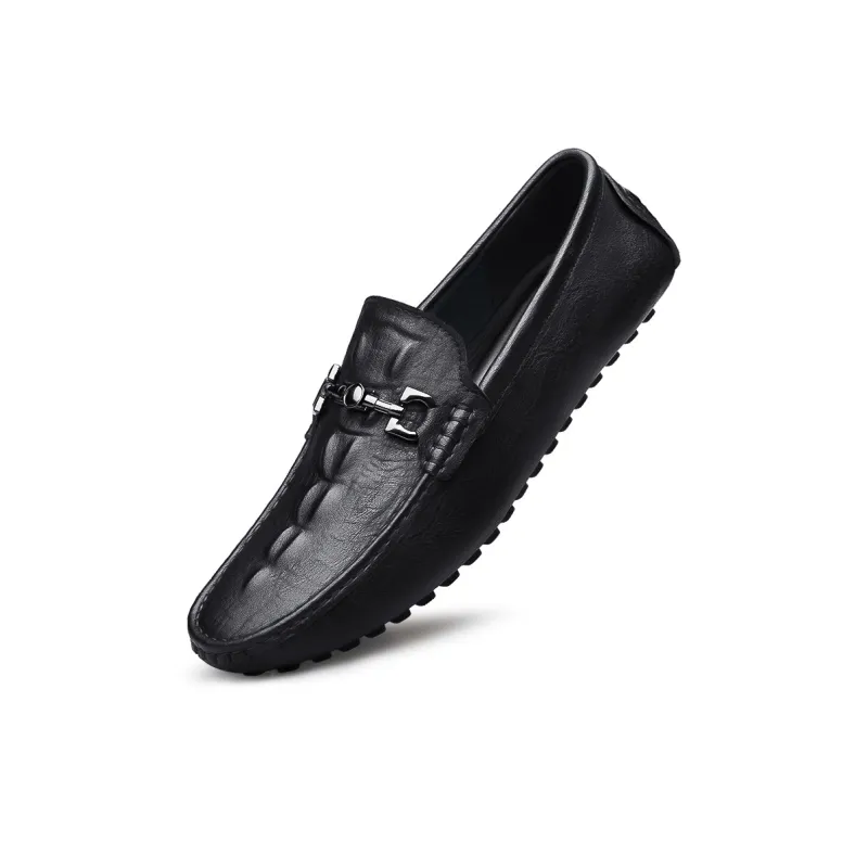 British Knights Gommino Loafers Men's Black-5
