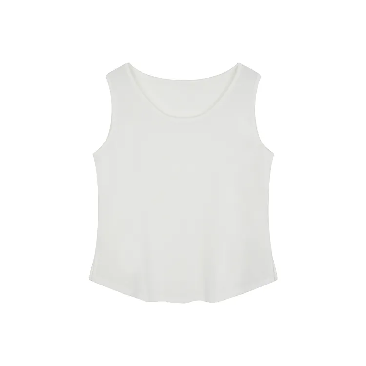 Mo Han Yi Mei Tank Tops Women's White-0