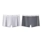 M1746-B Set-Sports Boxer-Light Gray+Dark Gray (2 Pack)