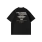 [Quick-Dry Lightweight]Black (Tf Trendy No-Boundary Chest Logo _Tf Large Trendy No-Boundary Back Logo)
