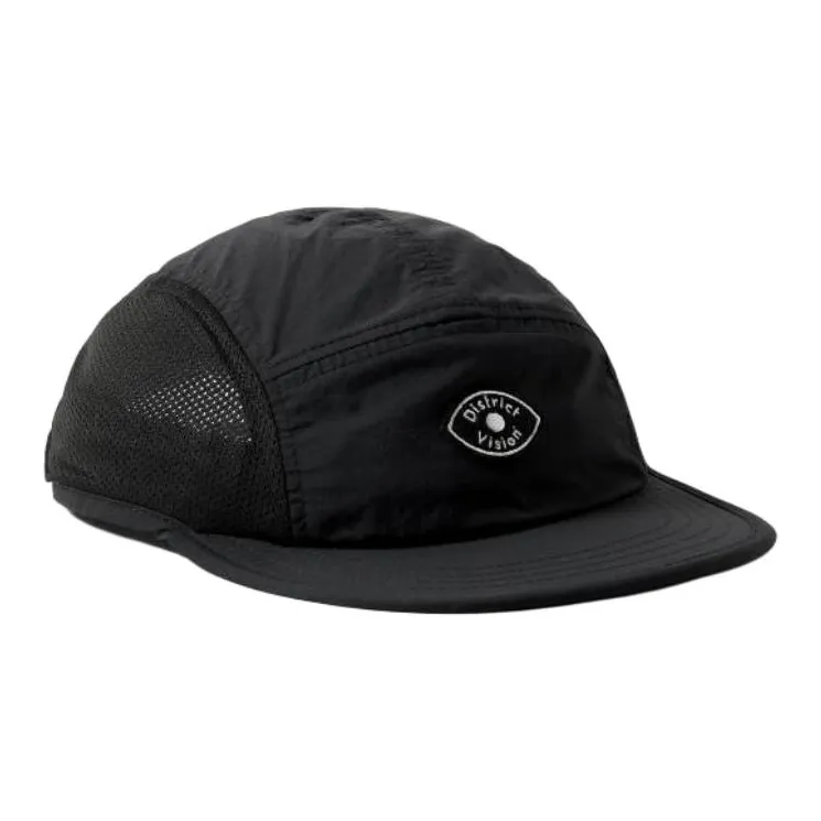 District Vision Polyester Baseball Caps Men's Black-0