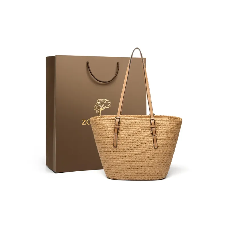ZOOLER Cotton Rope Woven Tote Bag, Shopping Bag, Shoulder Bag Women's Multicolor-6
