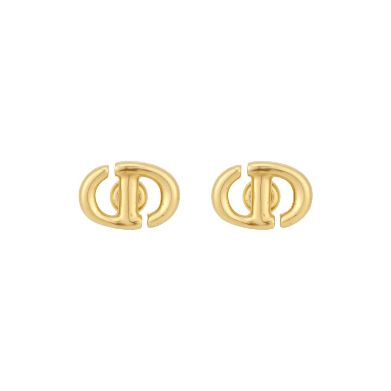 DIOR Metal Stud Earrings Women's-0