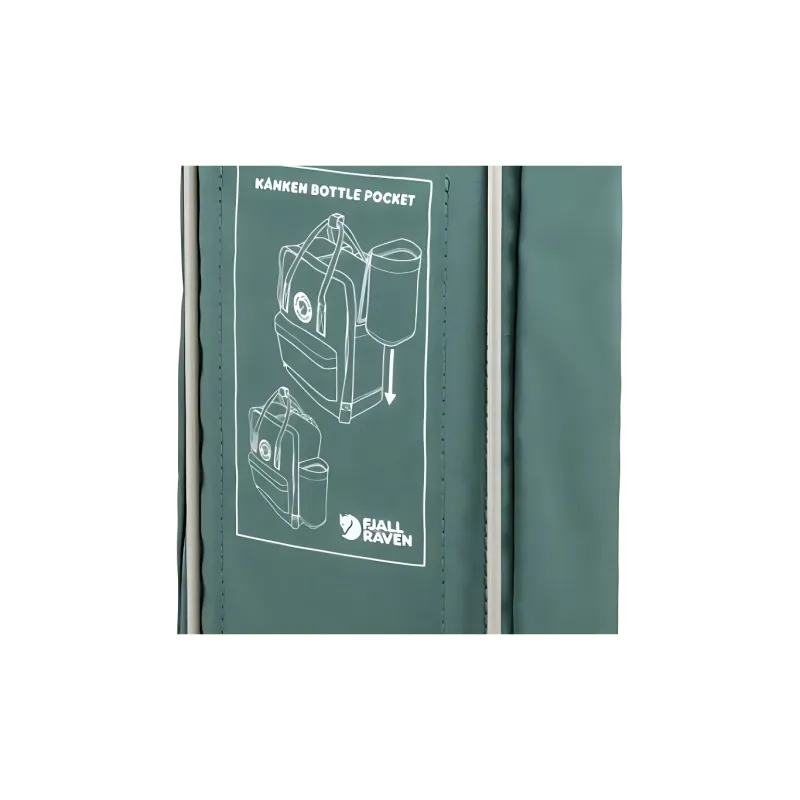 Fjallraven Kanken PVC Polyvinyl Chloride Travel Storage Bag Unisex Frost Green-2