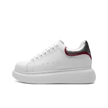 XIONGMAOMUMU Low Top Skateboard Shoes Unisex White