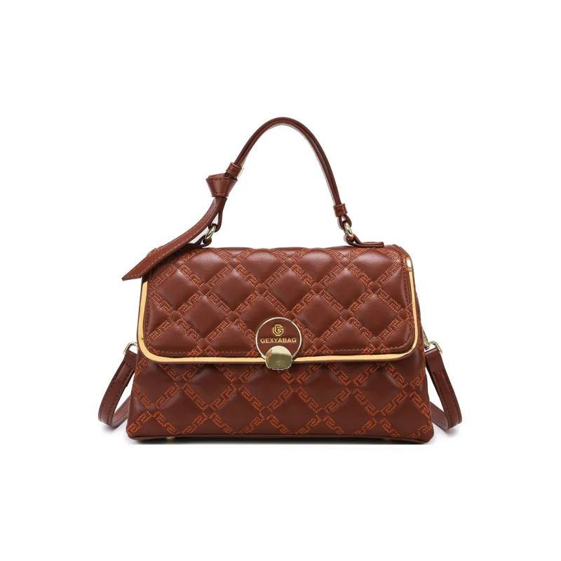 Boniu PU Handbag Women's Black/Chocolates-4
