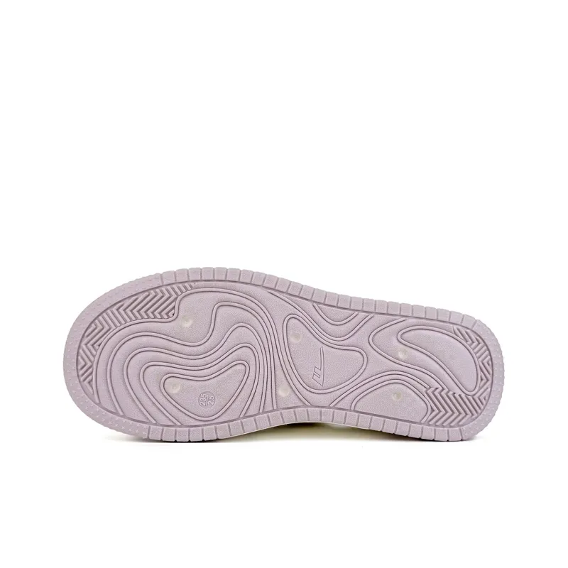 Warrior Quiet Quick Dry Antibacterial Closed Toe Slippers Women's Beige Light Purple-5