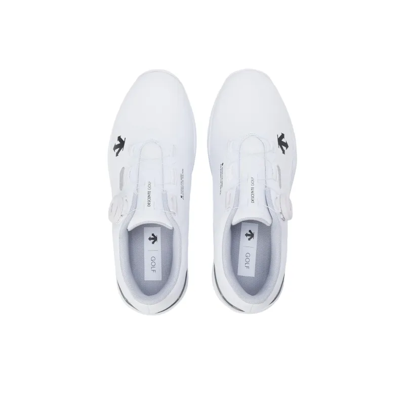DESCENTE R90 Anti Slip Wear Resistant Low Top Golf Shoes Women's White-4