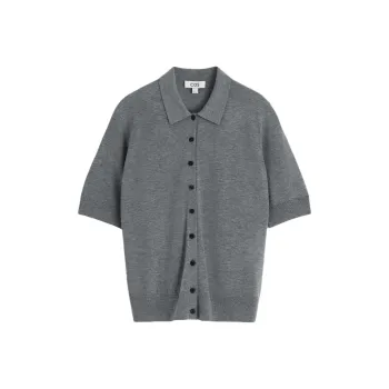 COS Polo Shirts Women's Gray